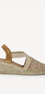 MUIL +SLINGBACK-Rood combi kleur