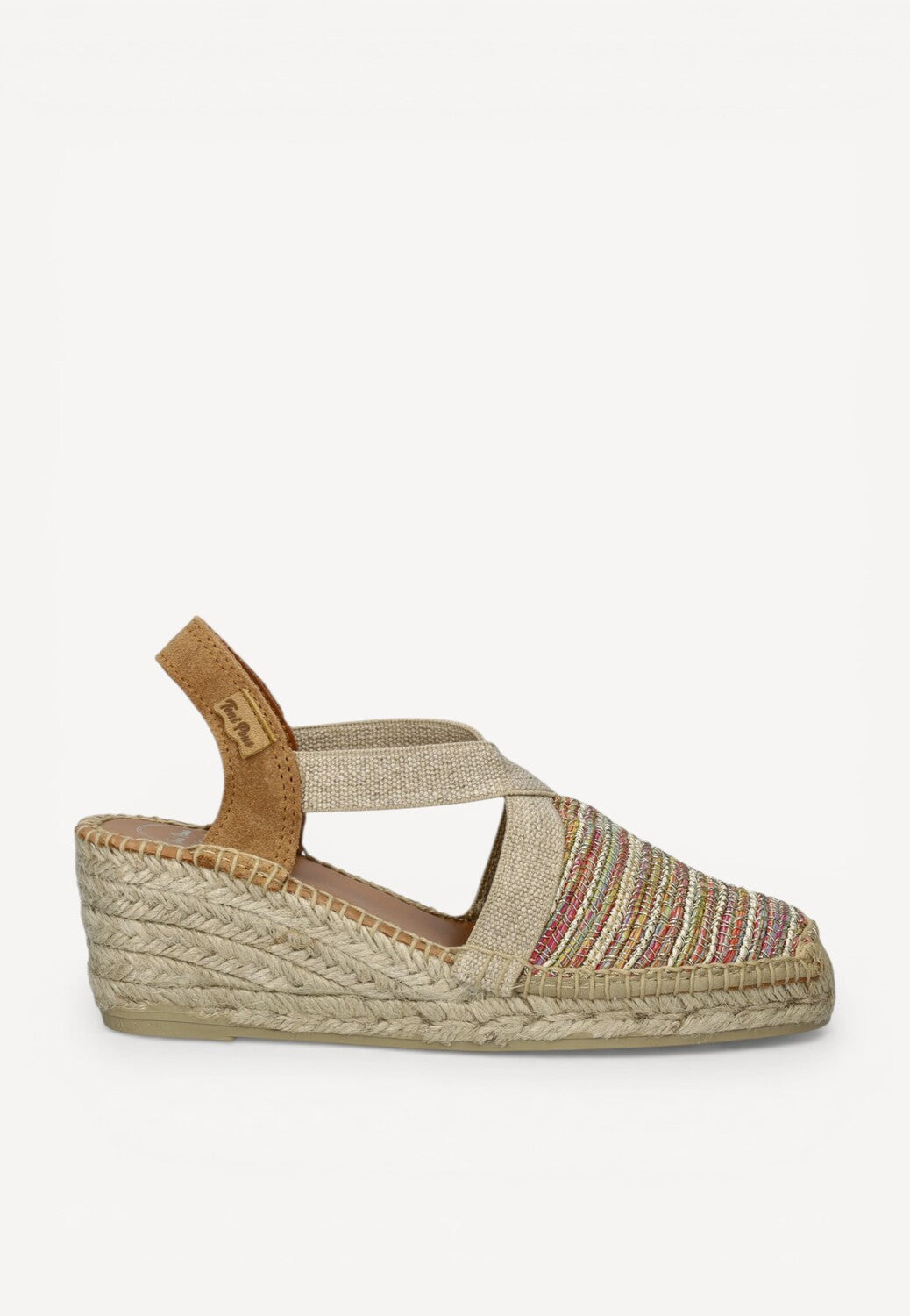 MUIL +SLINGBACK-Rood combi kleur
