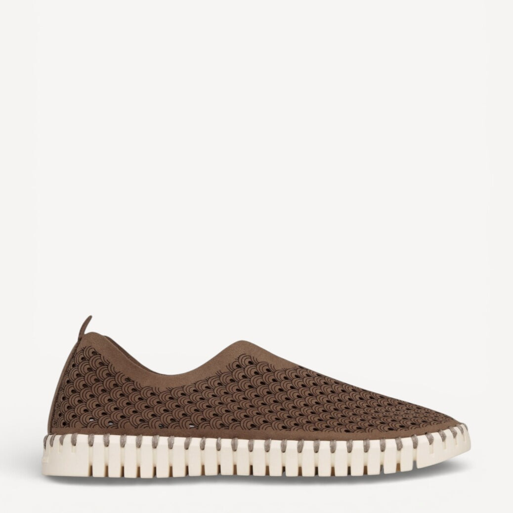 DAMES INSTAPSCHOENEN-Bruin diversen