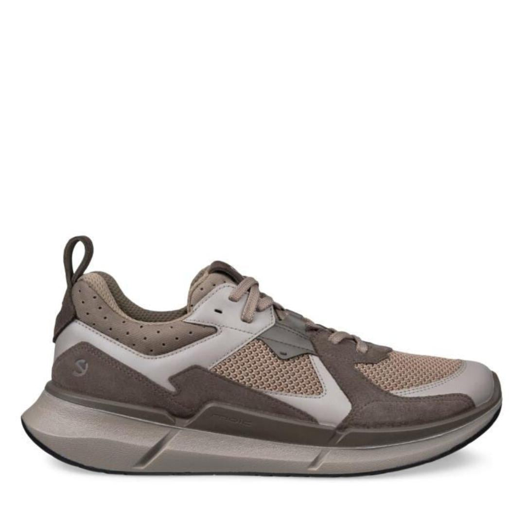 Heren veterschoenen-Bruin combi kleur