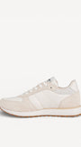 DAMES SPORTIEVE VETERSCHO-Beige suède/nubuck