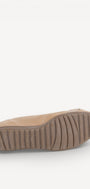 BALLERINAS + PUMPS-Beige suède/nubuck