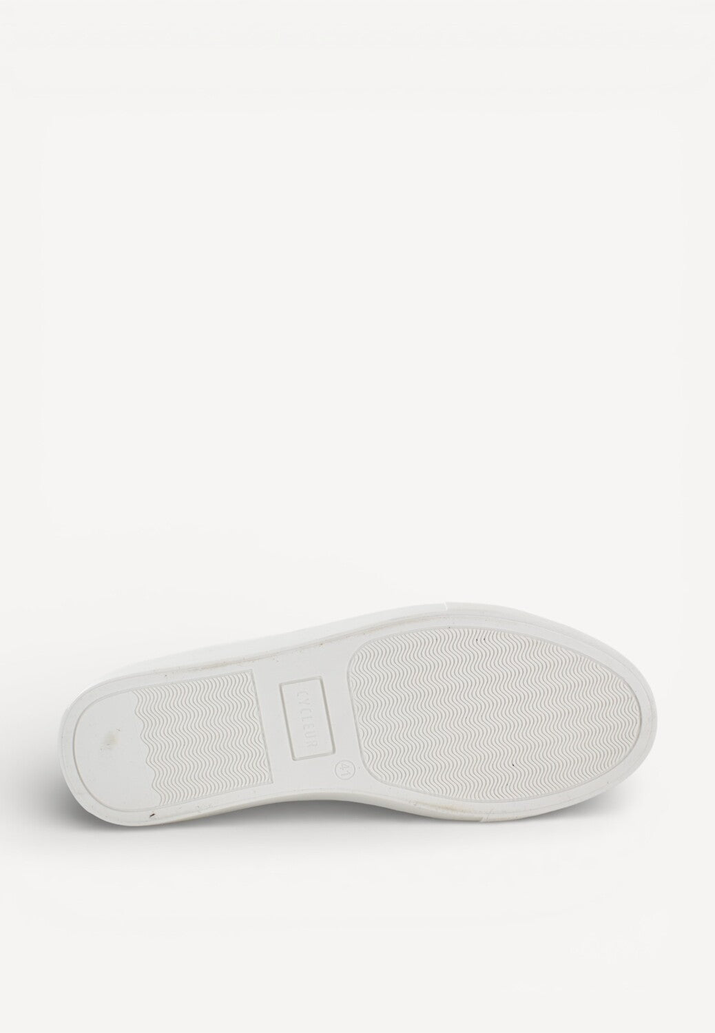 Heren veterschoenen-Wit leer