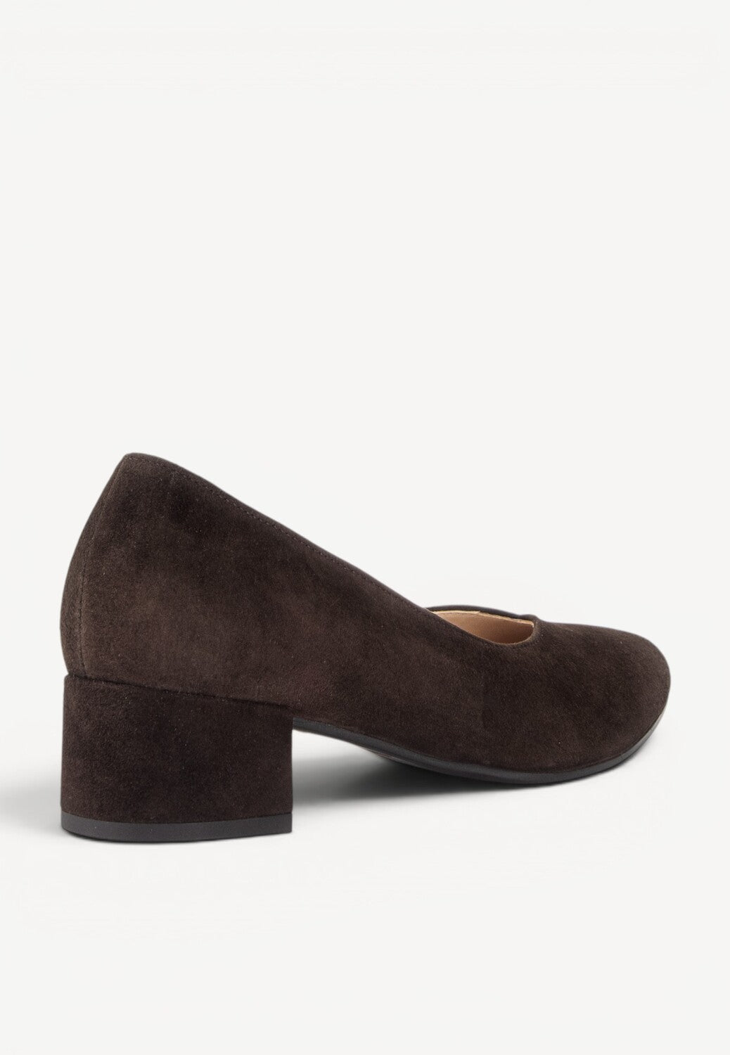 BALLERINAS + PUMPS-Bruin suède