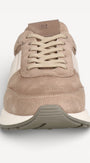 Heren veterschoenen-Beige combi kleur