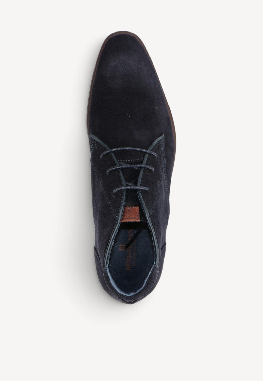 Heren boots-Blauw suède/nubuck