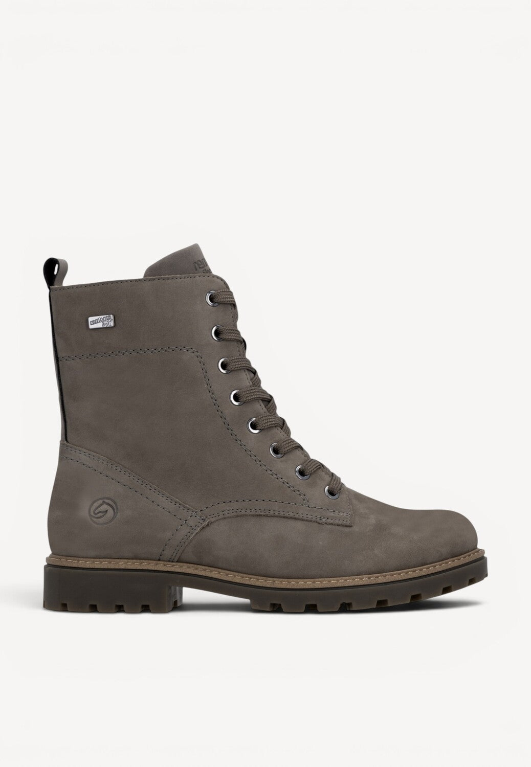DAMES BOOTS+KORT LAARS-Grijs suède