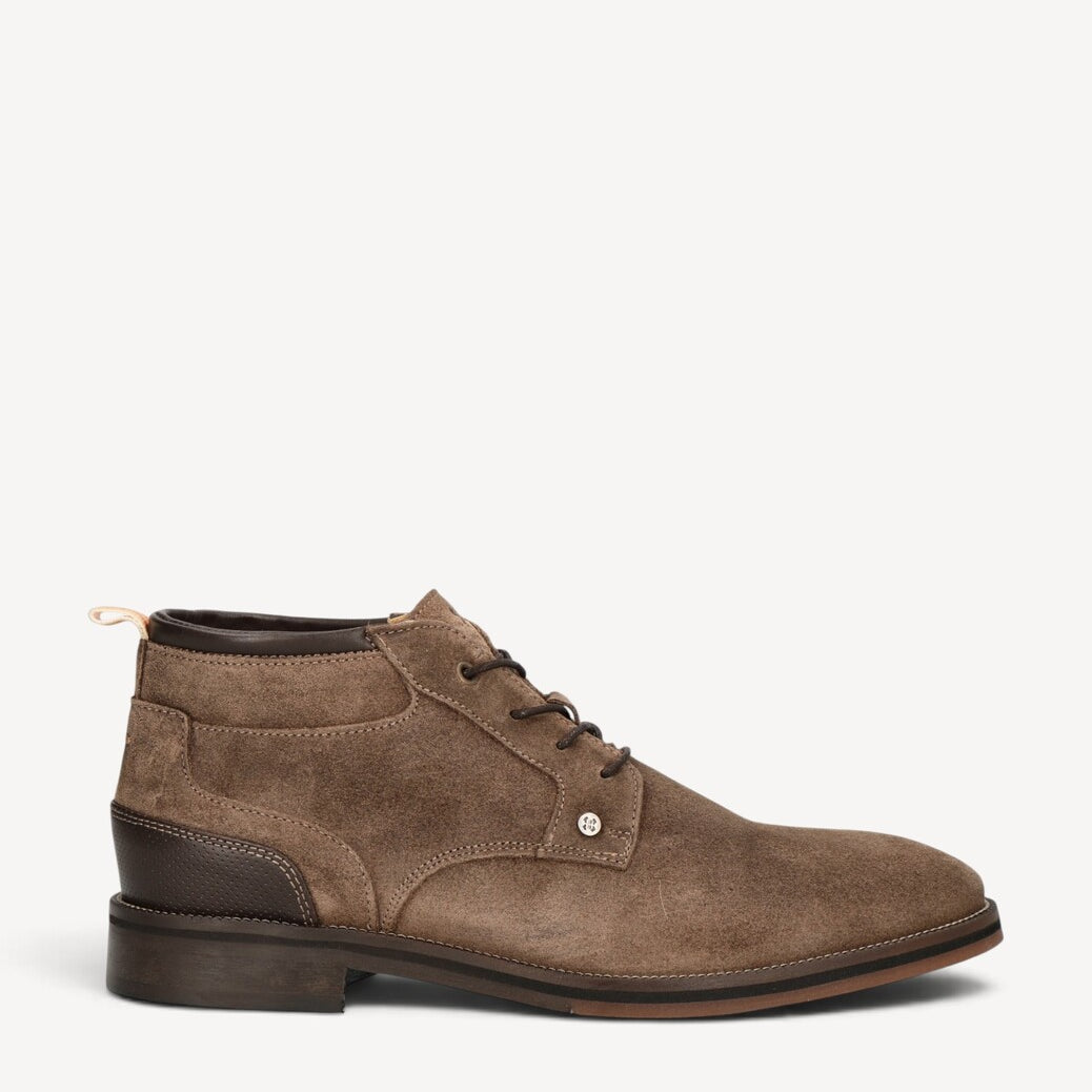 Heren boots-Beige suède/nubuck