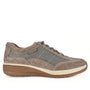 Heren veterschoenen-Beige suède/nubuck
