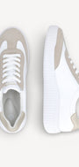 DAMES SPORTIEVE VETERSCHO-Beige combi kleur