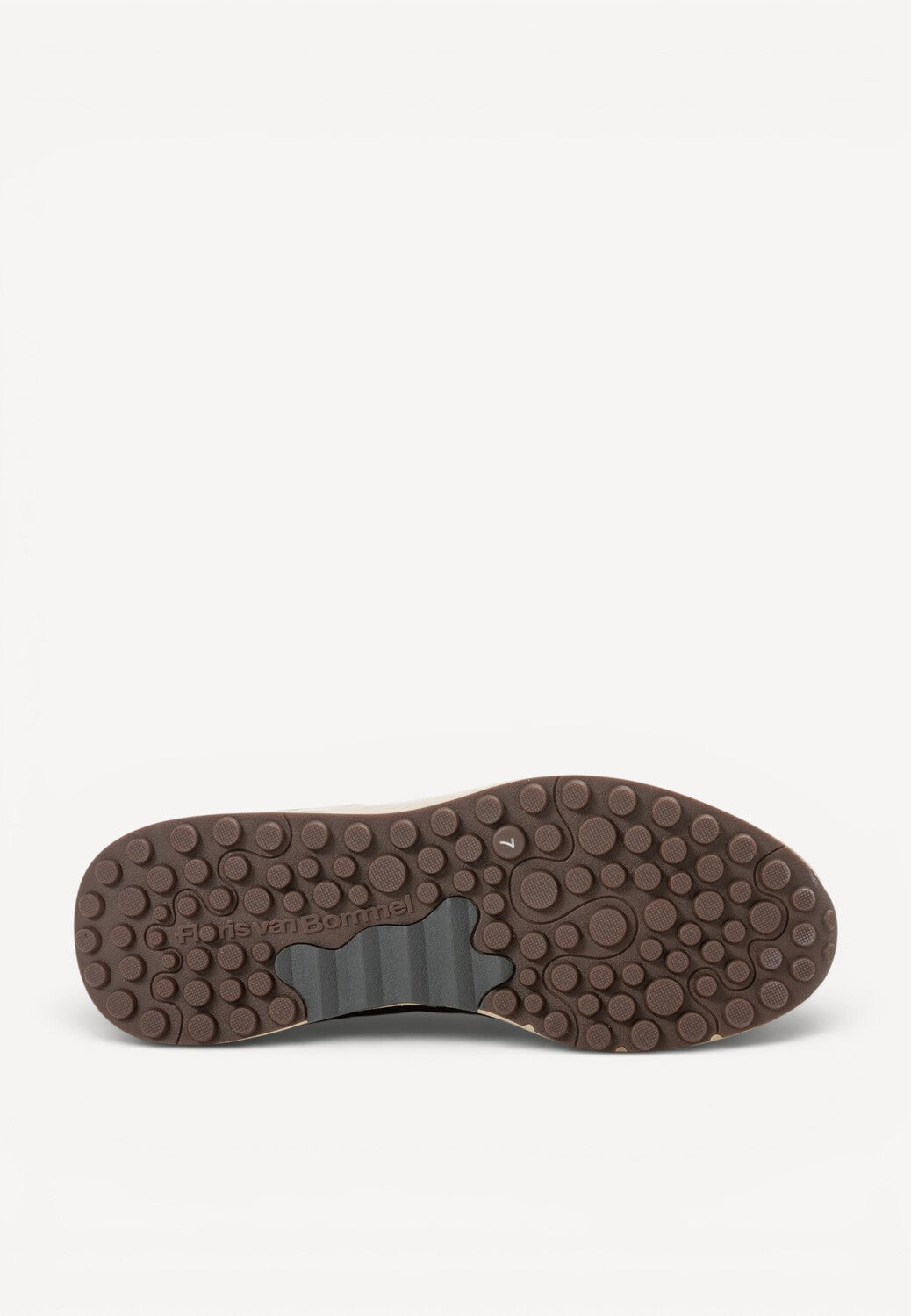 Heren veterschoenen-Bruin suède