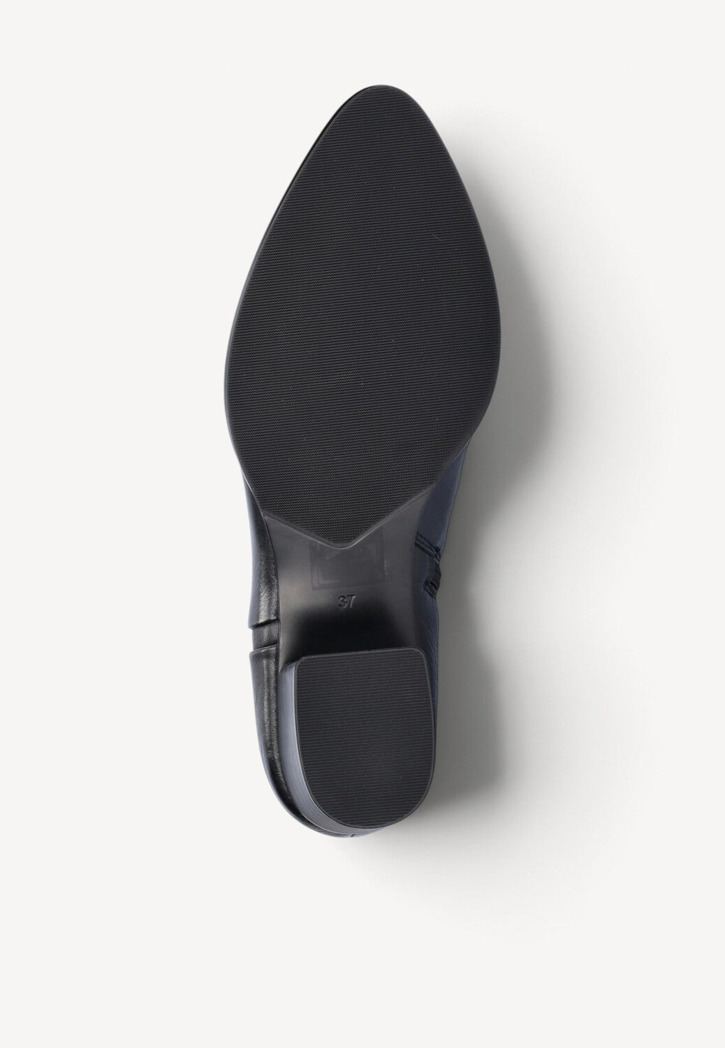 DAMES BOOTS+KORT LAARS-Zwart leer