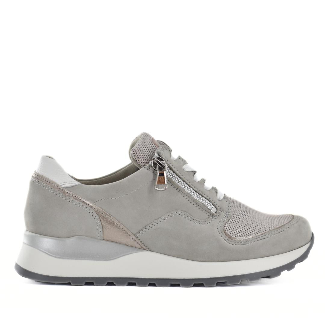 DAMES SPORTIEVE VETERSCHO-Beige suède/nubuck