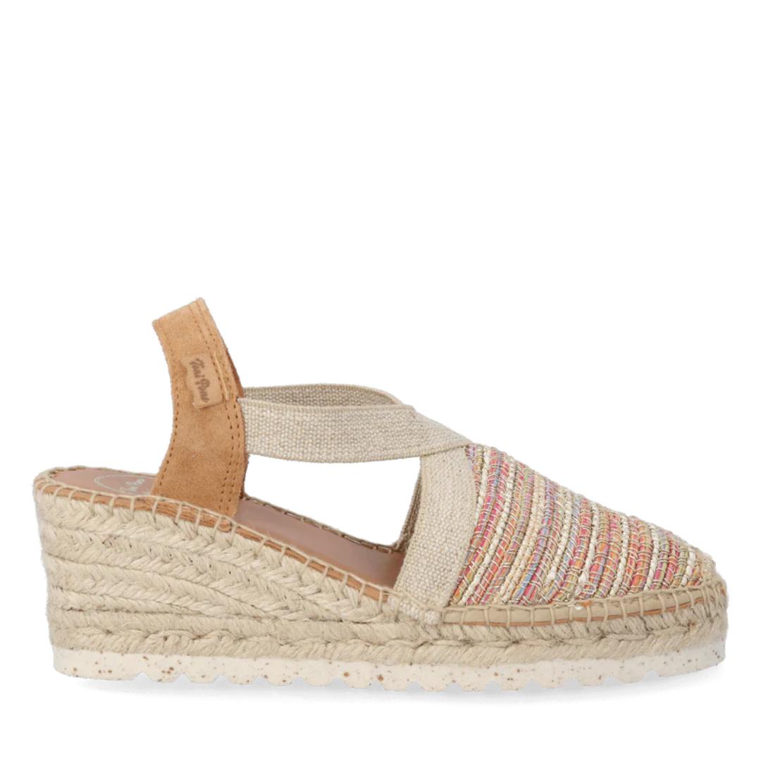 MUIL +SLINGBACK-Rood combi kleur