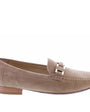 DAMES INSTAPSCHOENEN-Beige suède/nubuck