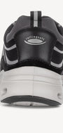 Heren veterschoenen-Zwart combi kleur