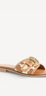 DAMES OPEN SCHOENEN-Bruin diversen
