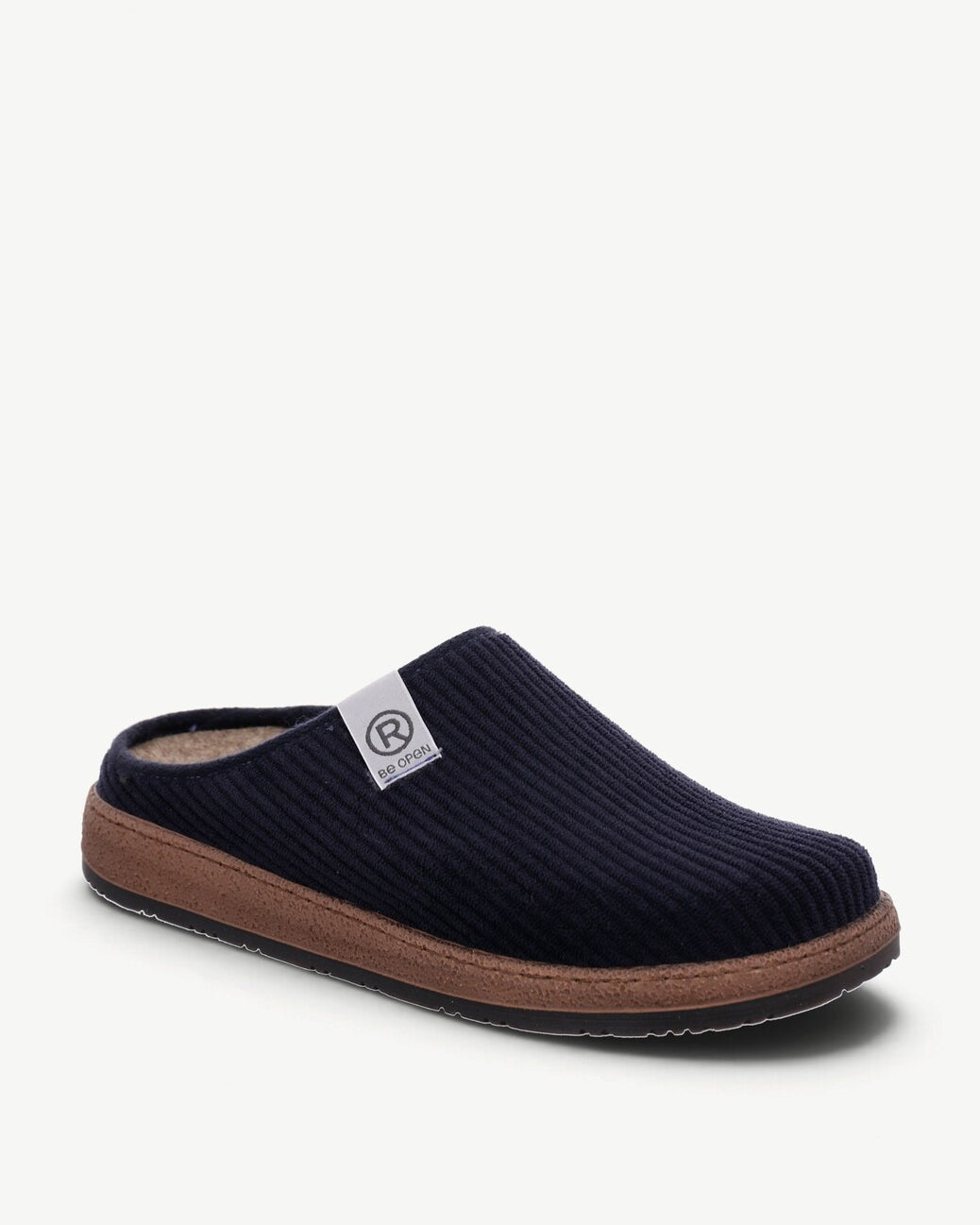 Heren muil pantoffels-Blauw diversen