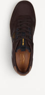 Heren veterschoenen-Bruin suède