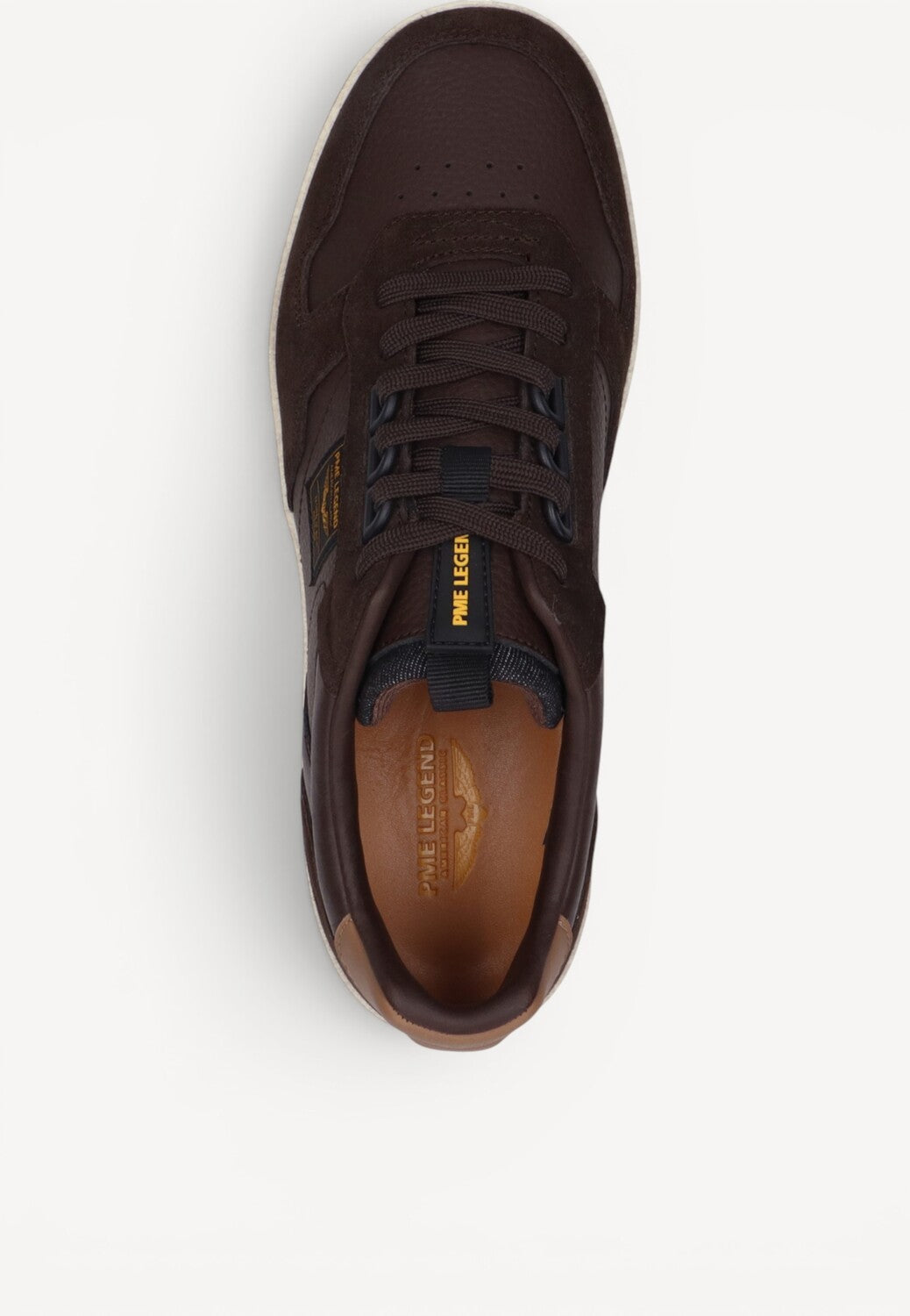 Heren veterschoenen-Bruin suède