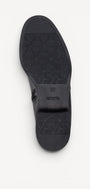 DAMES BOOTS+KORT LAARS-Zwart leer
