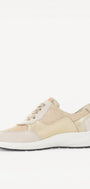 DAMES SPORTIEVE VETERSCHO-Beige suède/nubuck