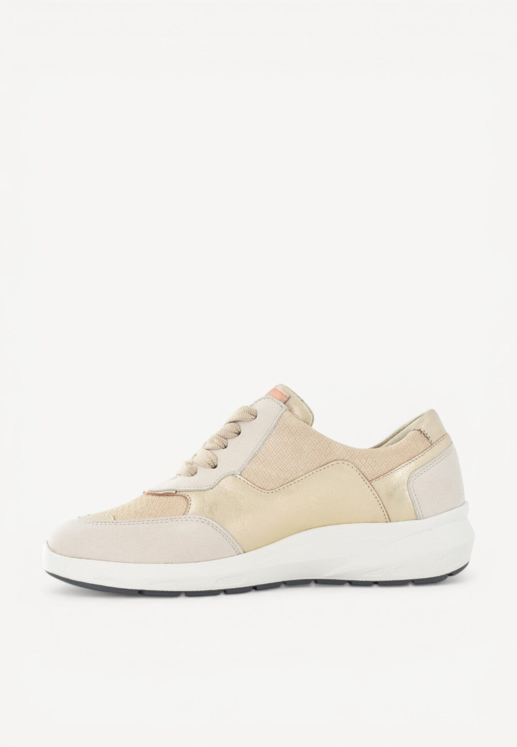 DAMES SPORTIEVE VETERSCHO-Beige suède/nubuck