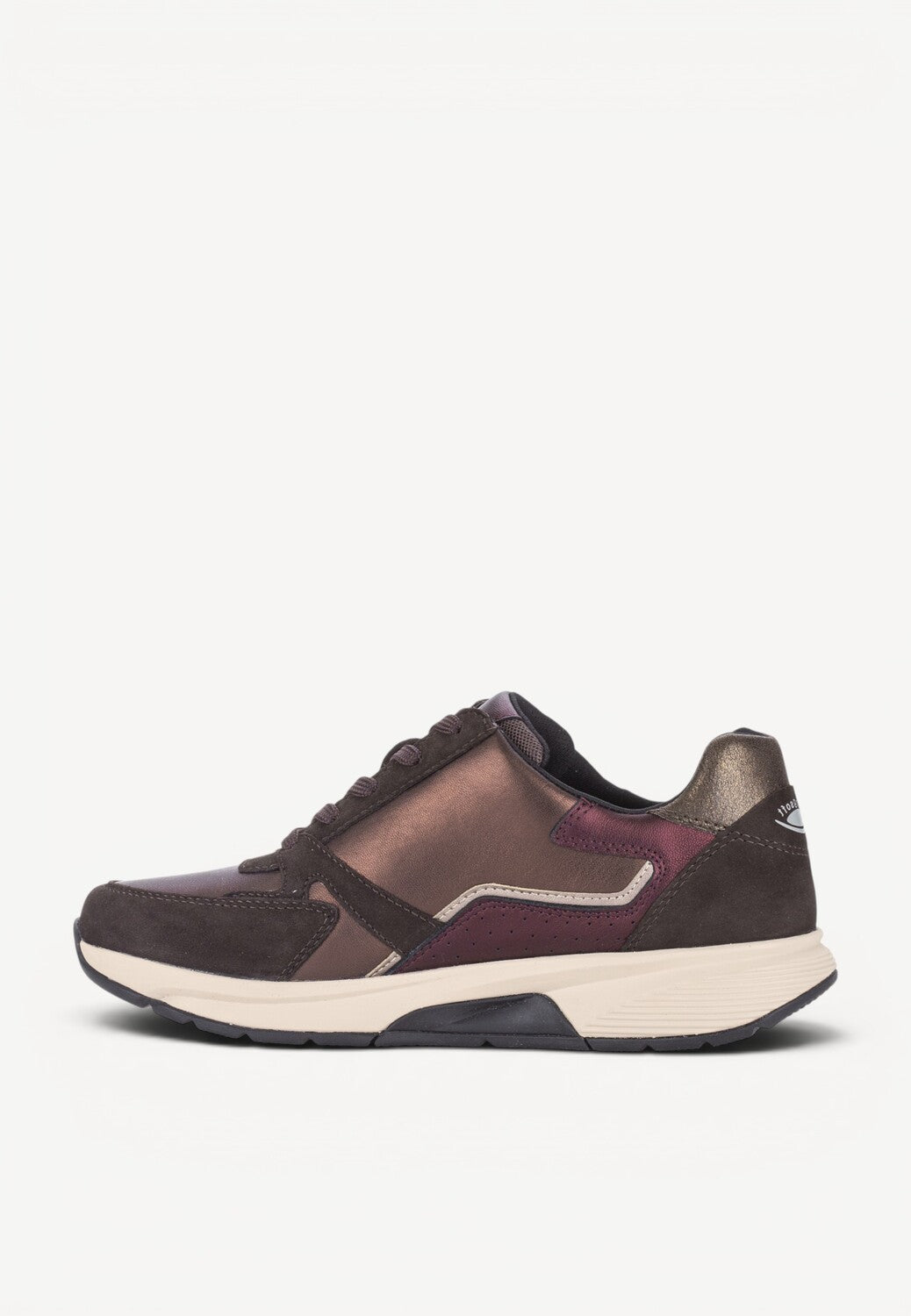 DAMES SPORTIEVE VETERSCHO-Bruin combi kleur