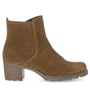 DAMES BOOTS+KORT LAARS-Bruin suède