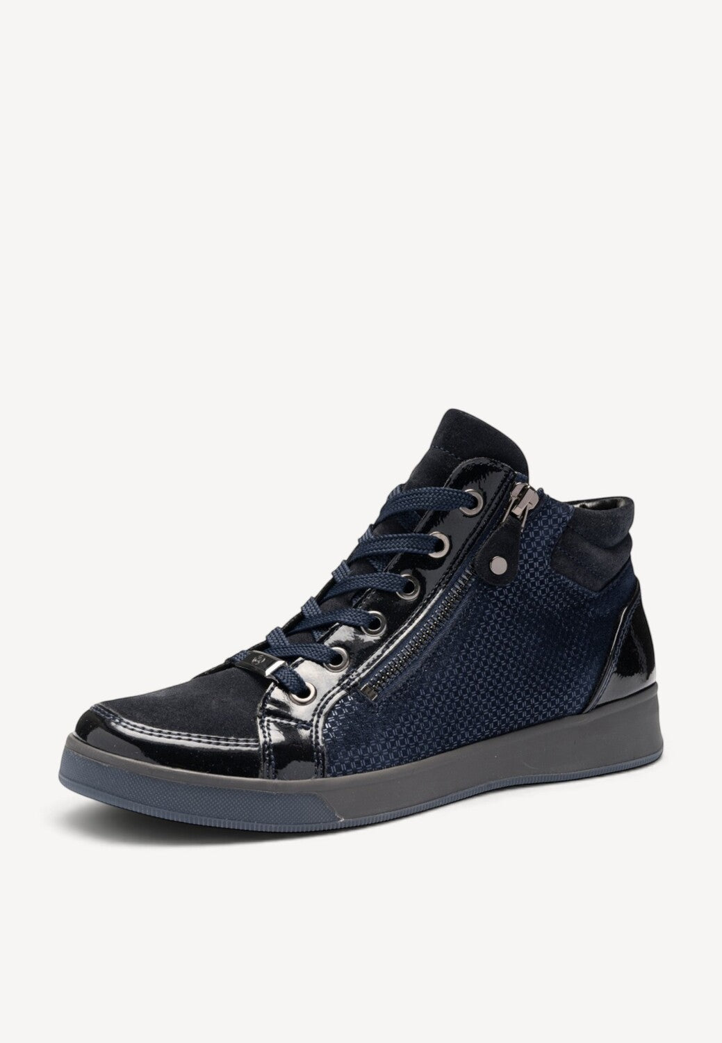 DAMES SPORTIEVE VETERSCHO-Blauw suède/nubuck