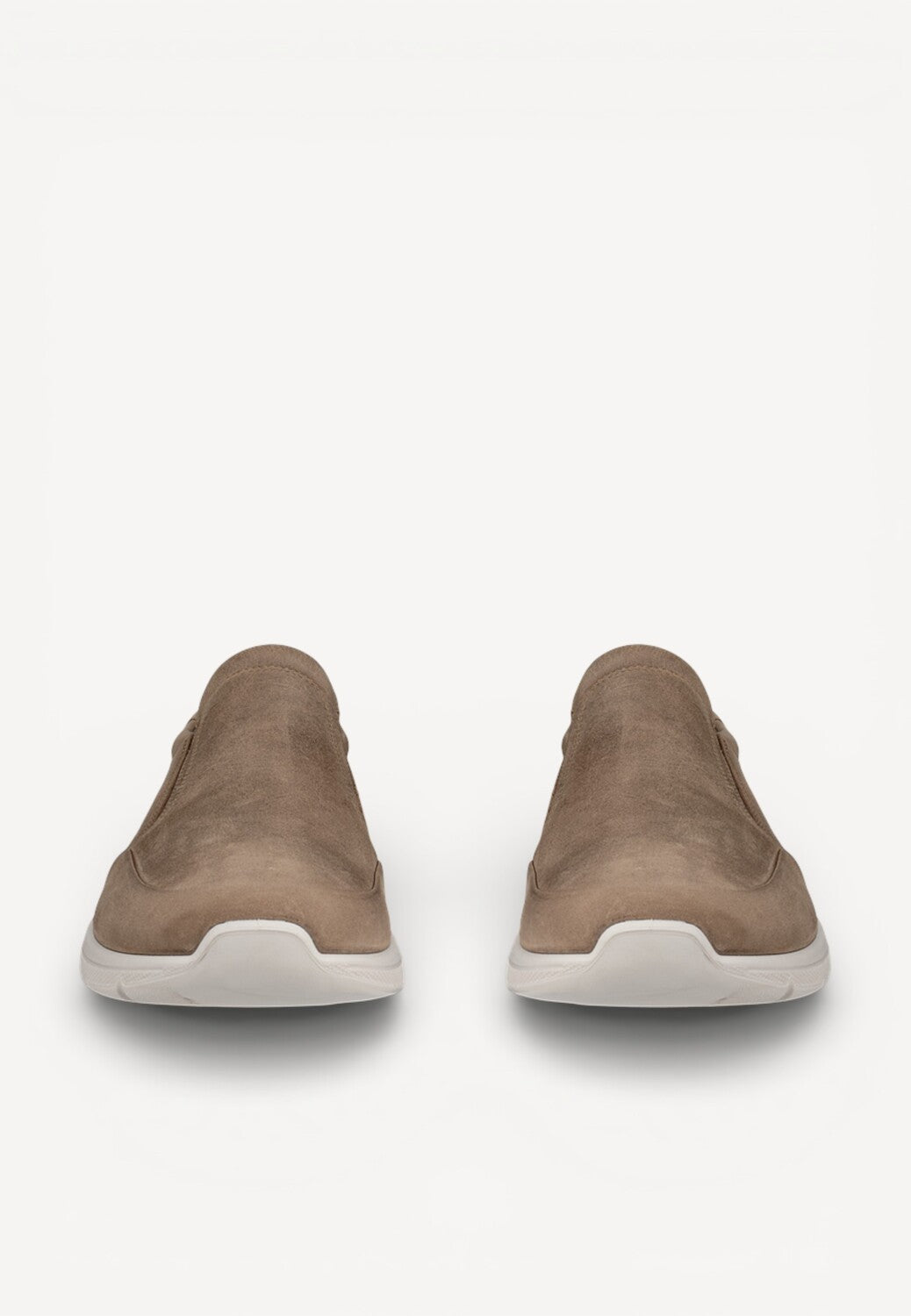 Heren instapper-Beige suède/nubuck