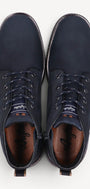 Heren boots-Blauw suède/nubuck
