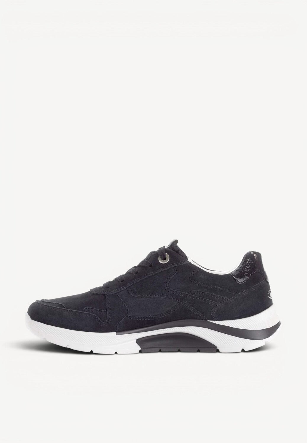 DAMES SPORTIEVE VETERSCHO-Blauw suède/nubuck
