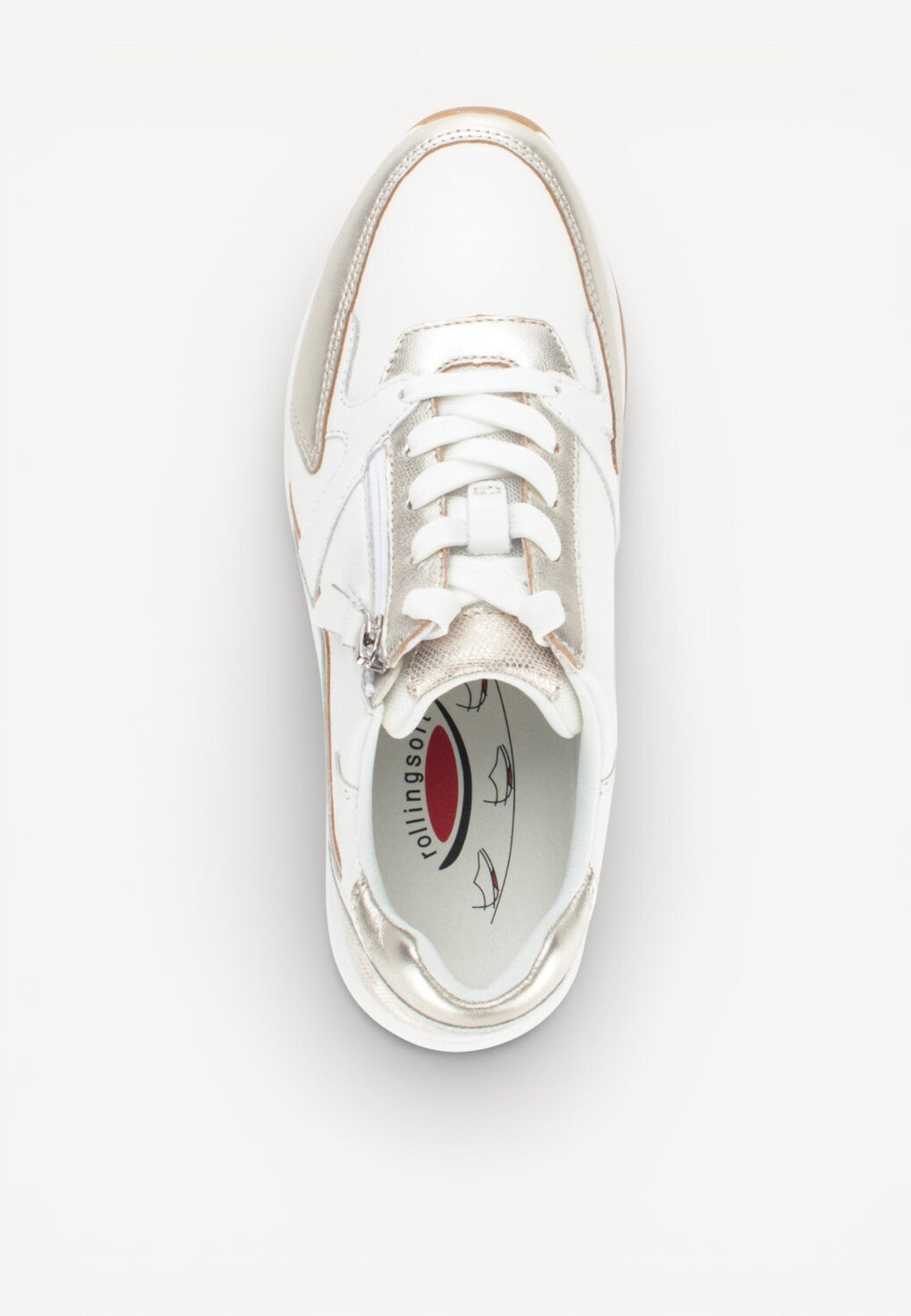 DAMES SPORTIEVE VETERSCHO-Goud combi kleur