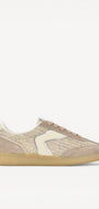 DAMES SPORTIEVE VETERSCHO-Beige leer
