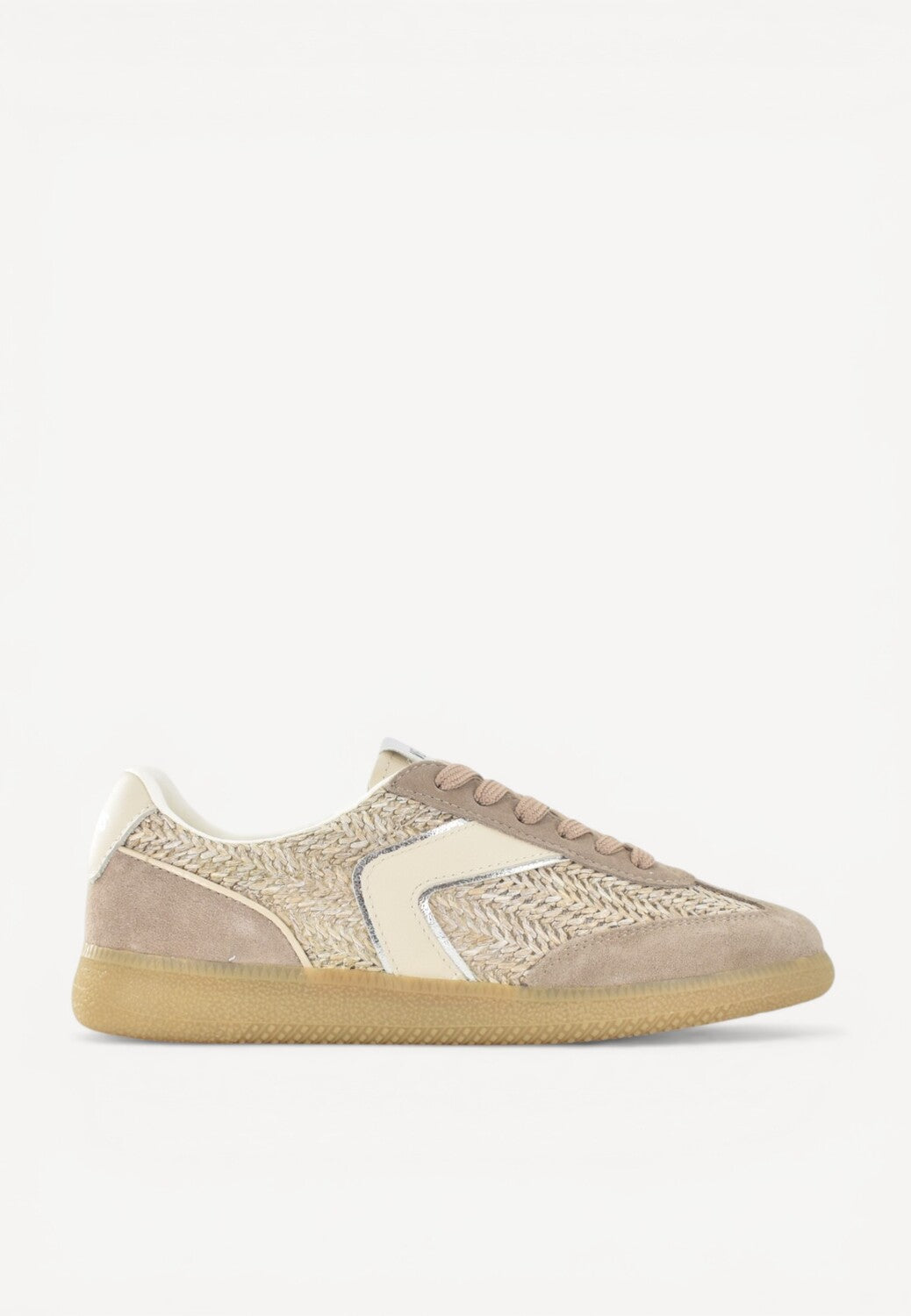 DAMES SPORTIEVE VETERSCHO-Beige leer