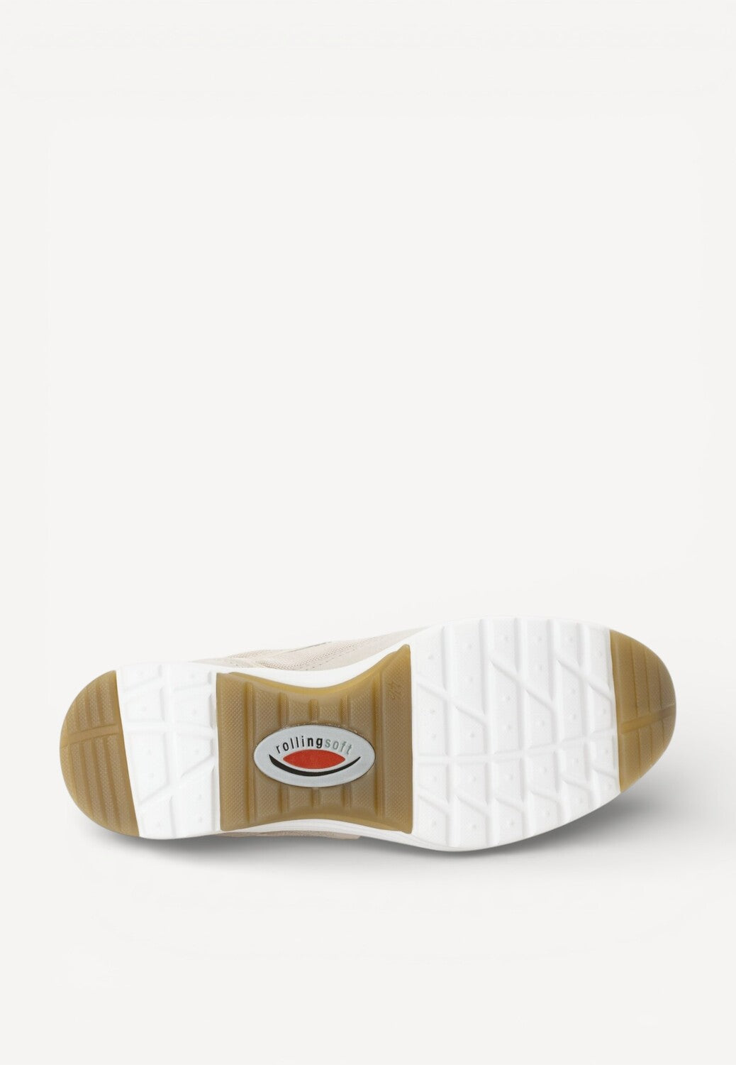 DAMES SPORTIEVE VETERSCHO-Beige suède/nubuck