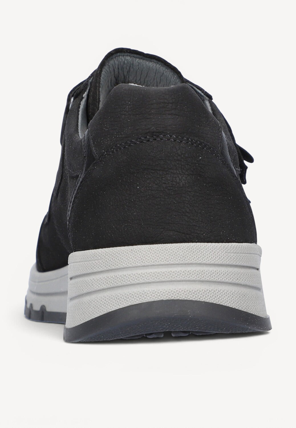 Heren veterschoenen-Zwart suède