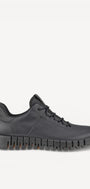 Heren veterschoenen-Zwart leer