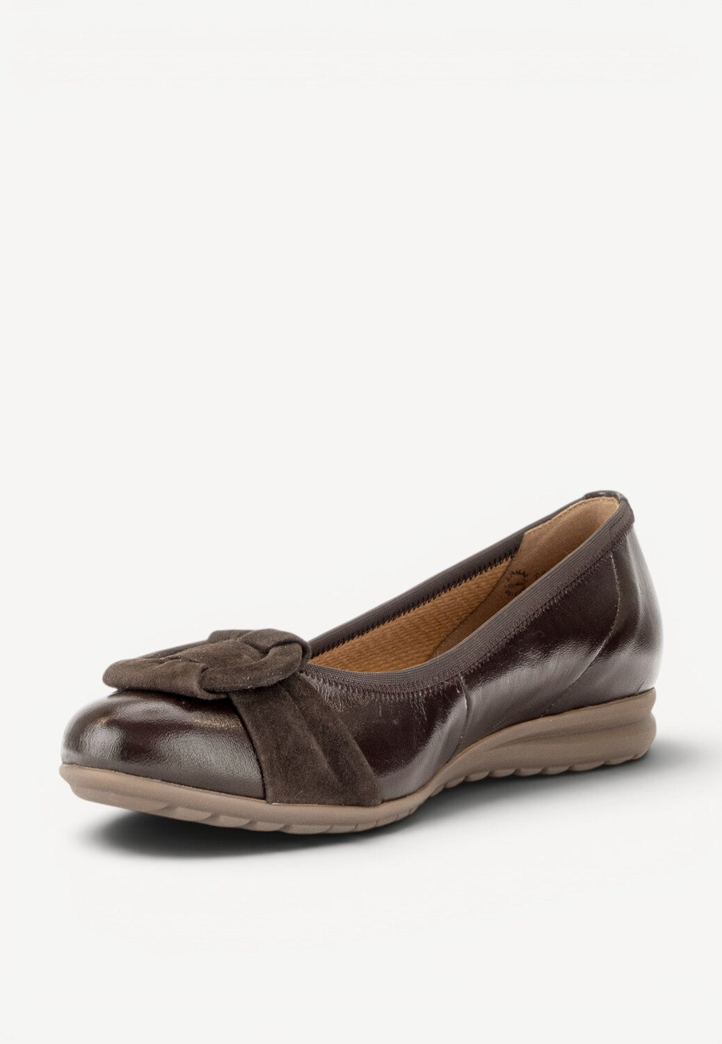 BALLERINAS + PUMPS-Bruin lak