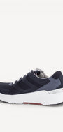 Heren veterschoenen-Blauw suède/nubuck