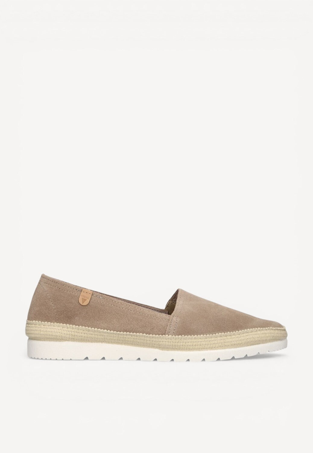 DAMES INSTAPSCHOENEN-Beige suède/nubuck