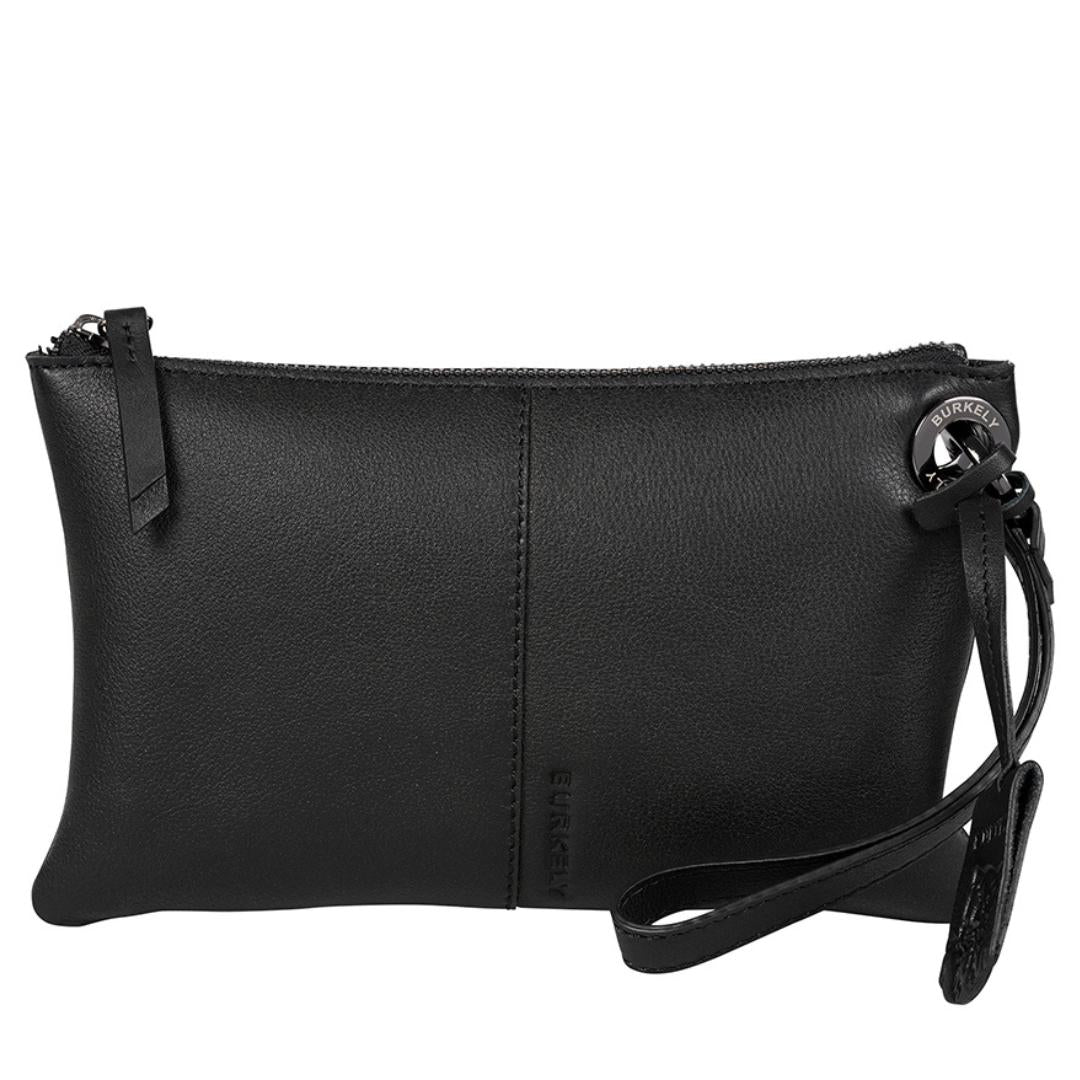 Handtassen-Zwart leer