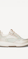 DAMES SPORTIEVE VETERSCHO-Beige leer