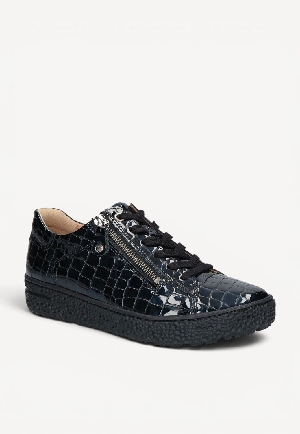 DAMES SPORTIEVE VETERSCHO-Blauw lak