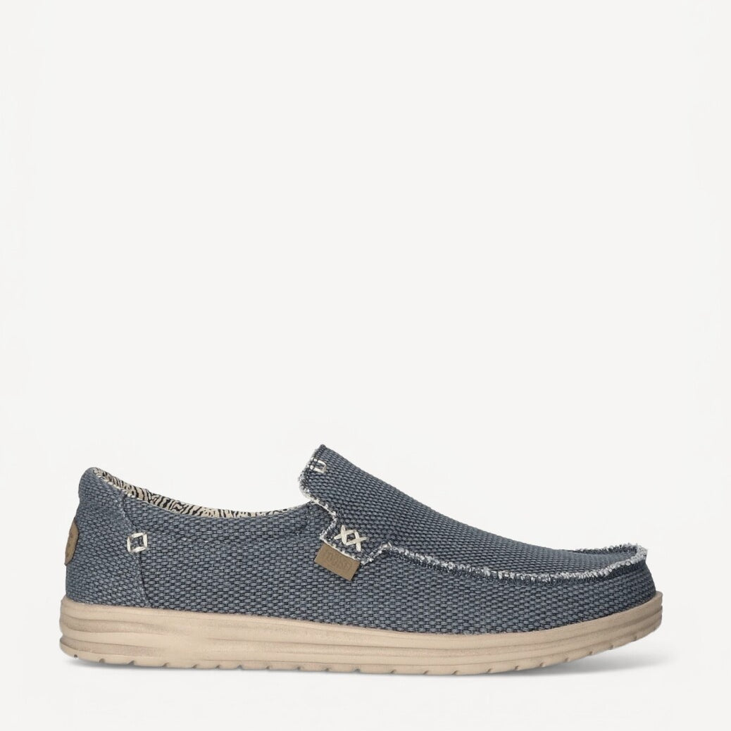 Heren linnen schoenen-Blauw diversen