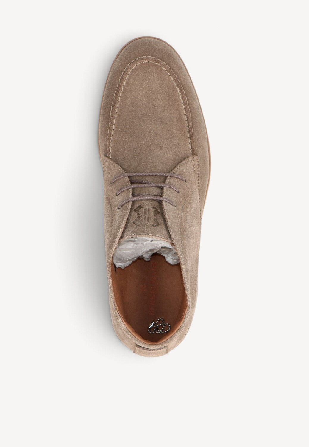 Heren boots-Beige suède/nubuck