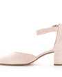 BALLERINAS + PUMPS-Beige suède/nubuck
