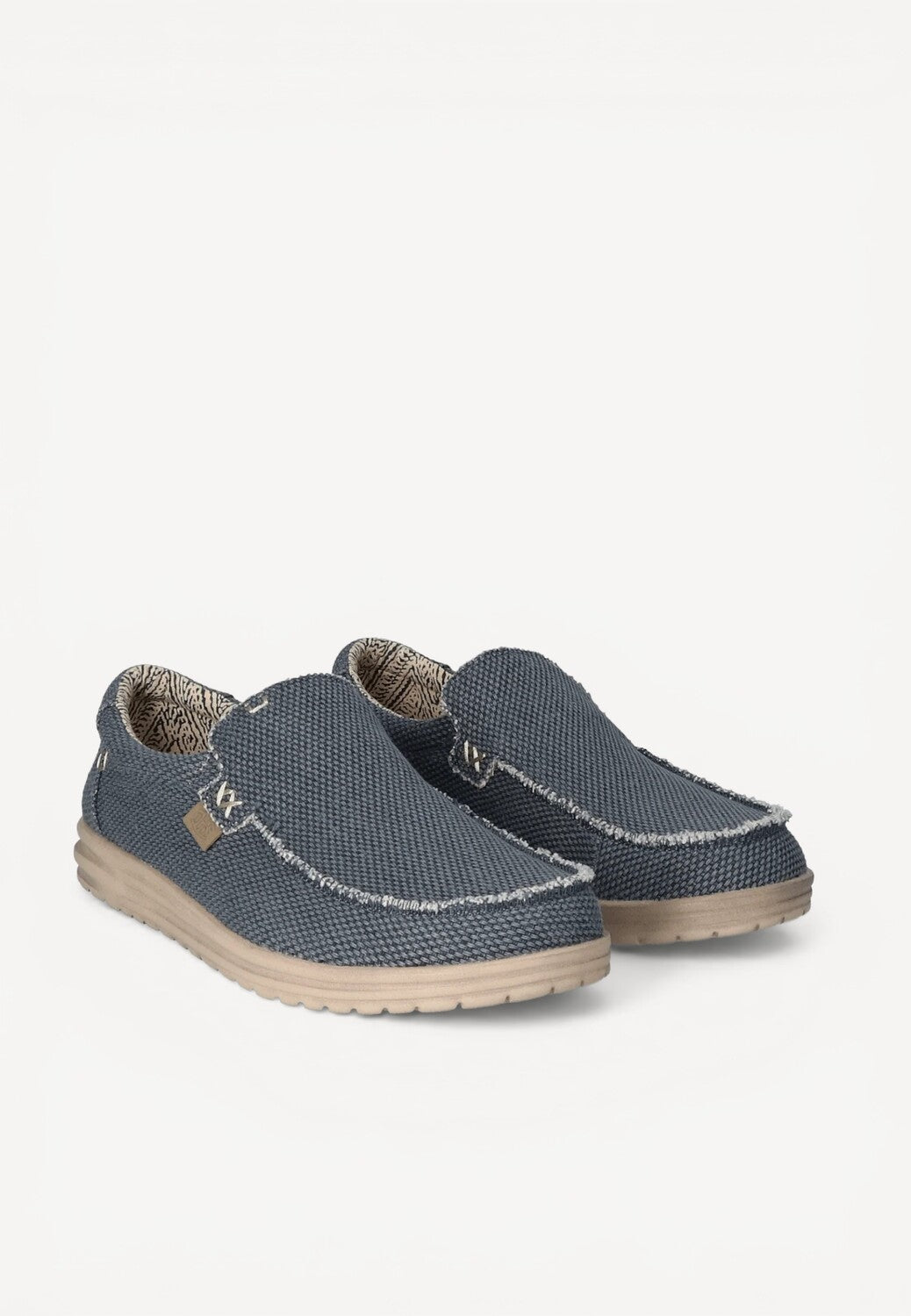 Heren linnen schoenen-Blauw diversen