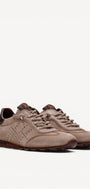 DAMES SPORTIEVE VETERSCHO-Beige suède/nubuck